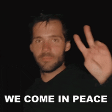 We Come In Peace Isaiah GIF - We Come In Peace Isaiah Isaiah Photo GIFs