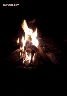 fire camp fire burning wood nippu aag