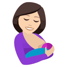 joypixels breastfeeding