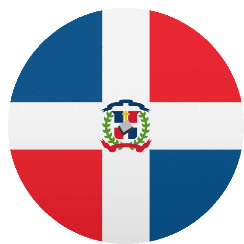 Dominican Republic Flags Sticker - Dominican Republic Flags Joypixels Stickers
