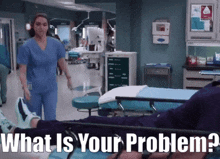 Greys Anatomy Jules Millin GIF - Greys Anatomy Jules Millin What Is Your Problem GIFs