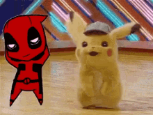 Deadpool Pikachu Dance GIF - Deadpool Pikachu Dance Deadpool Dance GIFs