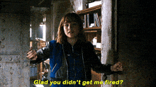 Lucy Carlyle Lockwood And Co GIF - Lucy Carlyle Lockwood And Co Glad You Didn'T Get Me Fired GIFs