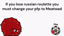 Russian Roulette Meatwad GIF