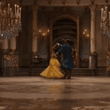 Beauty And The Beast Dance GIF - Beauty And The Beast Dance Dancing GIFs