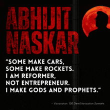 I Make Gods Abhijit Naskar Some Make Cars GIF - I Make Gods Abhijit Naskar Some Make Cars Some Make Rockets GIFs