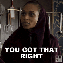 You Got That Right Ruth Truesdale GIF - You Got That Right Ruth Truesdale Ruthless GIFs