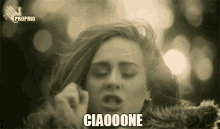 Adele Ciaooone GIF - Adele Ciaooone Alone GIFs