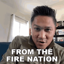 From The Fire Nation Cameo GIF - From The Fire Nation Cameo Proud To Be From Fire Nation GIFs