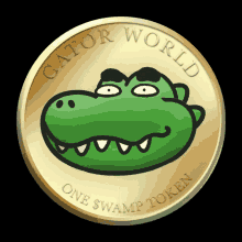 Swamp Token Gator World GIF