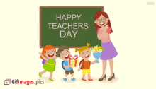 Happy Teacher'S Day Education GIF - Happy Teacher'S Day Education Students GIFs