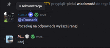 a screenshot of a conversation between ktosix and m. olej