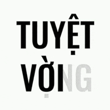 a black and white logo for tuyet vong