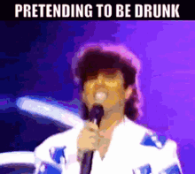 Sparks Pretending To Be Drunk GIF - Sparks Pretending To Be Drunk New Wave GIFs