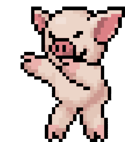 Pig Dance Sticker - Pig Dance Stickers