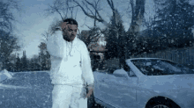 Sup GIF - Drake Snow Winter GIFs