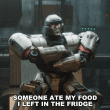 Someone Ate My Food I Left In The Fridge Megatron GIF - Someone Ate My Food I Left In The Fridge Megatron D-16 GIFs