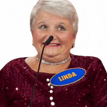 shrug linda family feud canada oh well who knows