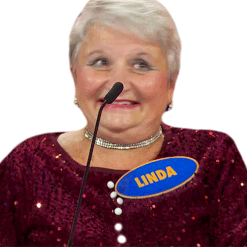 Shrug Linda Sticker - Shrug Linda Family Feud Canada Stickers