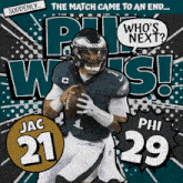 Philadelphia Eagles (29) Vs. Jacksonville Jaguars (21) Post Game GIF - Nfl National Football League Football League GIFs
