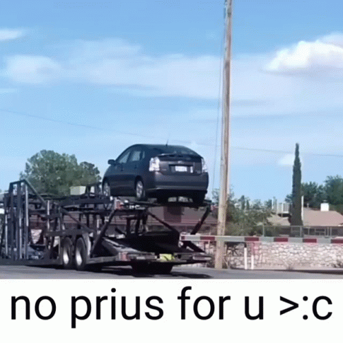 prius meme truck
