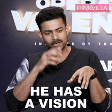 He Has A Vision Varun Tej GIF - He Has A Vision Varun Tej Pinkvilla GIFs