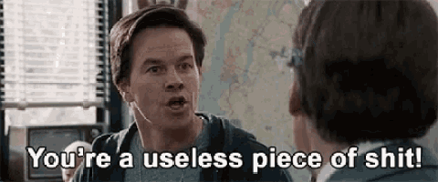 a man says 