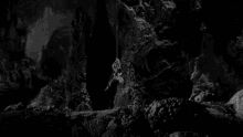 scorpion chase black and white the black scorpion the black scorpion gifs