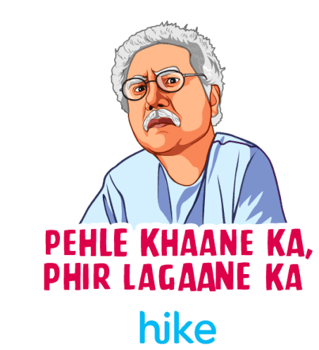 Phele Khaane Ka Phir Lagaane Ka फेलेखानेका Sticker - Phele Khaane Ka Phir Lagaane Ka फेलेखानेका फिरलगानका Stickers