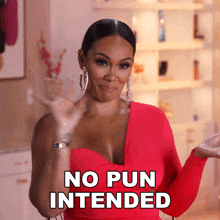 No Pun Intended Evelyn Lozada GIF - No Pun Intended Evelyn Lozada Basketball Wives GIFs