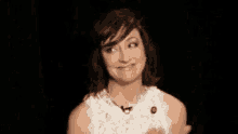 Carmen Cusack Clapping GIF - Carmen Cusack Clapping Smile GIFs