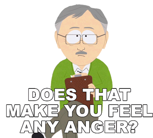 Does That Make You Feel Any Anger South Park Sticker - Does That Make You Feel Any Anger South Park S15e4 Stickers