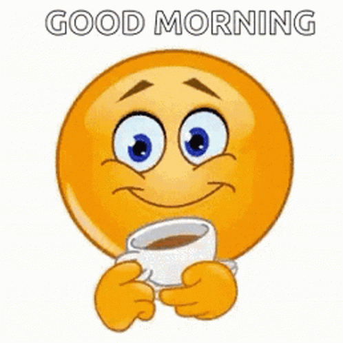 Good Morning Emoji GIF - Good Morning Emoji Coffee - Discover & Share GIFs