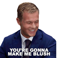 You'Re Gonna Make Me Blush Ethan Sticker