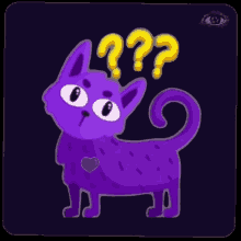 Purple Cat GIF - Purple Cat Viola GIFs