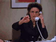 Conference Call GIF - Seinfeld Julia Louis Dreyfus Elaine Benes GIFs