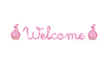 Welcome Pink GIF
