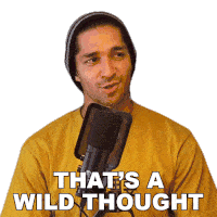 Thats A Wild Thought To Think Wil Dasovich Sticker - Thats A Wild Thought To Think Wil Dasovich Wil Dasovich Superhuman Stickers