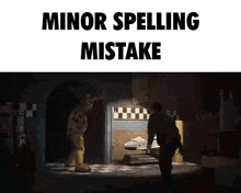Minor Spelling Mistake Fnaf GIF - Minor Spelling Mistake Fnaf Fnaf Movie GIFs