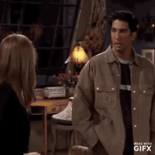 Ross Elbows Friends GIF