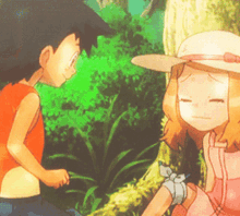 Amourshipping Ash And Serena GIF - Amourshipping Ash And Serena Ash Serena GIFs
