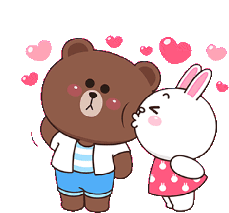 Brown Cony Sticker - Brown Cony Stickers