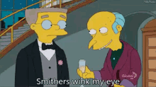 Simpsons Smithers GIF - Simpsons Smithers Wink GIFs