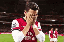 Arsenal GIF - Arsenal Tears Mesut Ozil GIFs