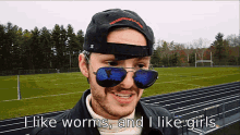 I Like Worms I Like Girls GIF - I Like Worms I Like Girls Joel Haver GIFs