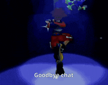 Goodbye Chat Sora Kingdom Hearts GIF - Goodbye Chat Sora Kingdom Hearts Kingdom Hearts GIFs