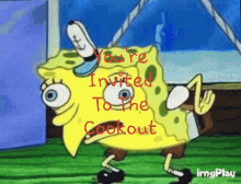 Sponge Bob Cookout GIF - Sponge Bob Cookout Bbq GIFs