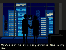 Stars Couple GIF - Stars Couple Youve Met Me At A Very Strange Time In My Life GIFs