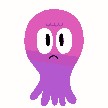 funder the sea octopus purple facepalm stress