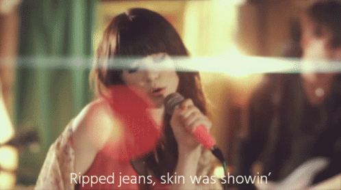 Carly Rae Jepsen Ripped Jeans Gif Carly Rae Jepsen Ripped Jeans Call Me Maybe Discover Share Gifs